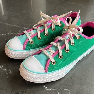 Custom Converse kids size 2